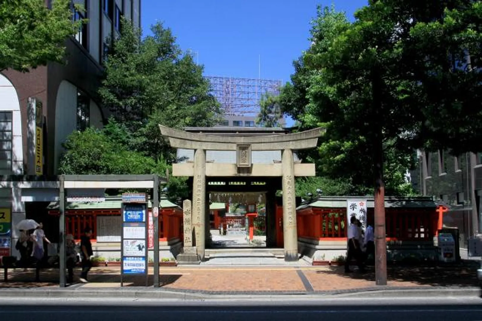 水鏡天満宮の社殿